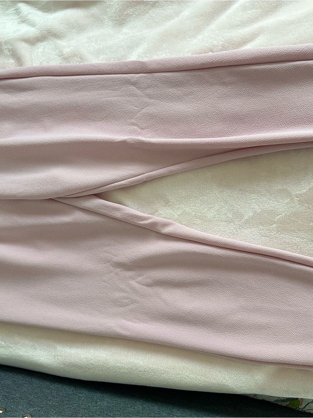 SHEIN Soft Blush Skinny Ponte Pants